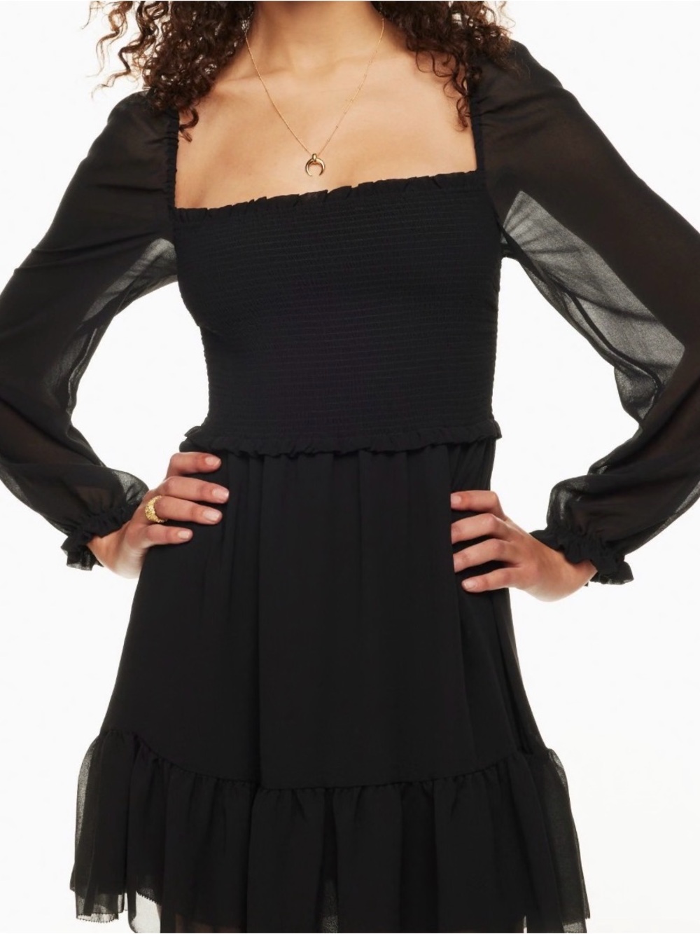 Wilfred Tempest Dress - Black